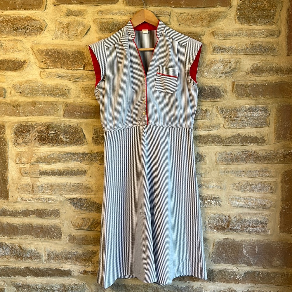 Vintage Seersucker dress 👗